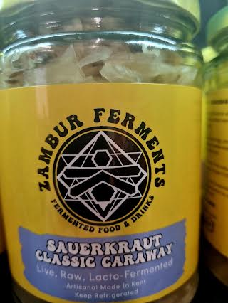 Zambur Ferments Sauerkraut.