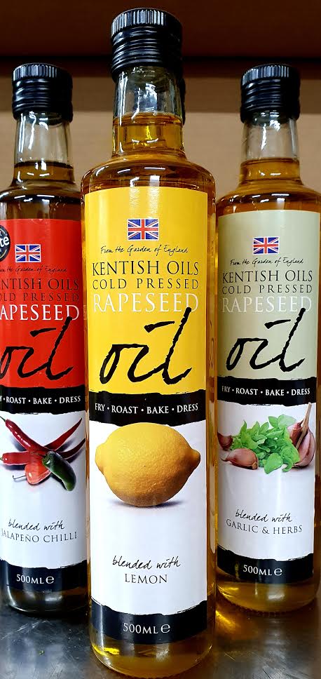 Kentish Extra Virgin Rapeseed Oil 500ml