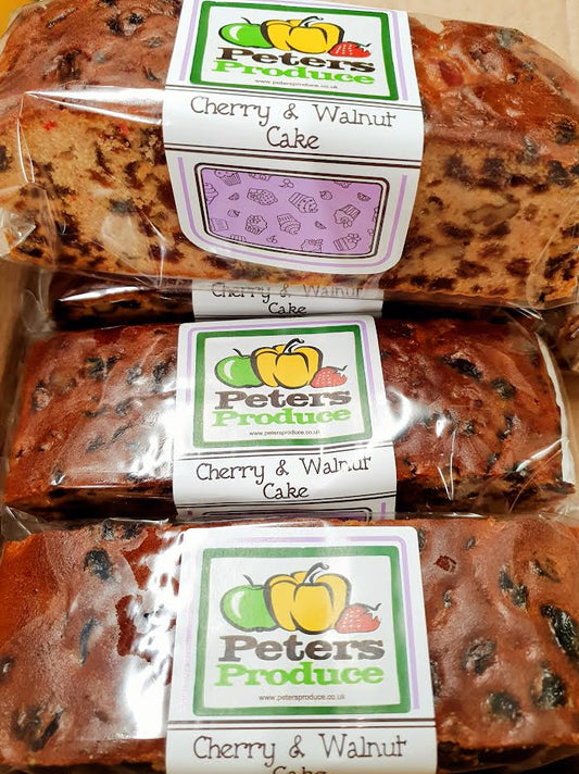 Cherry & Walnut Cake