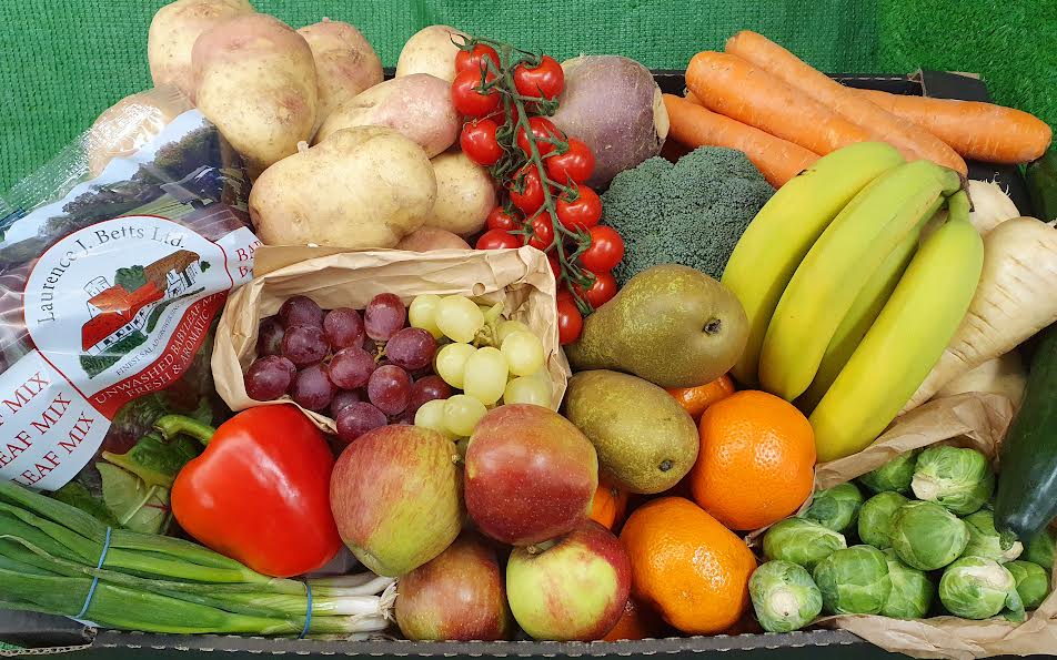 Christmas Fruit and Vegetable Box