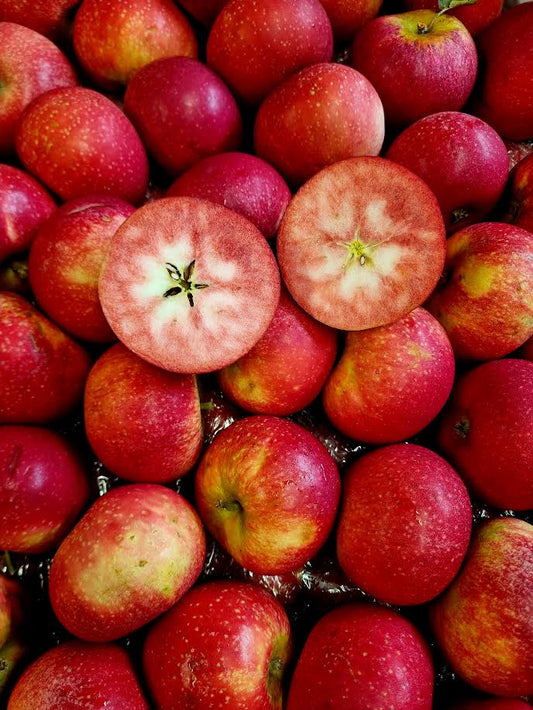 Raspberry Ripple Apples