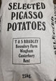 White Unwashed Picasso Potato 25kg