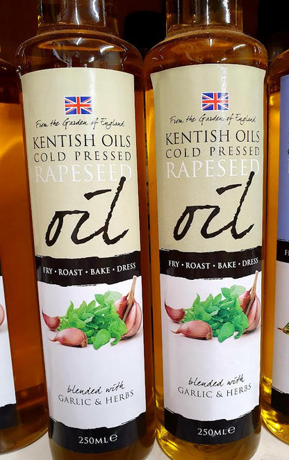 Kentish Extra Virgin Rapeseed Oil 250ml