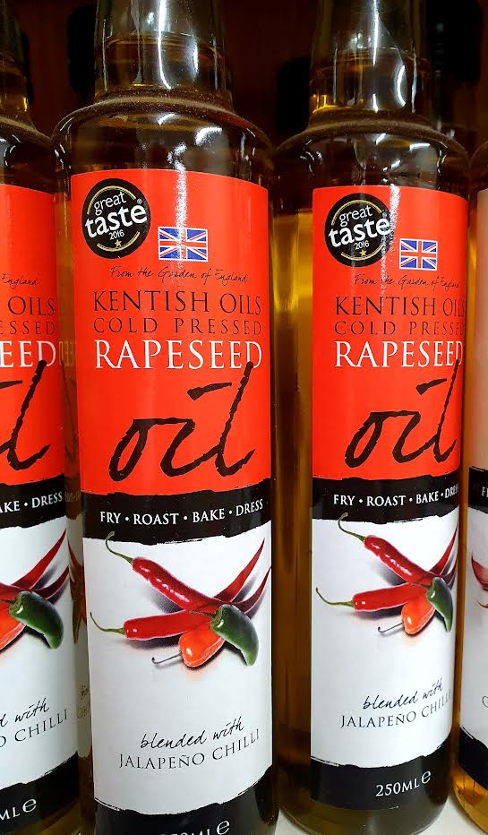 Kentish Extra Virgin Rapeseed Oil 250ml