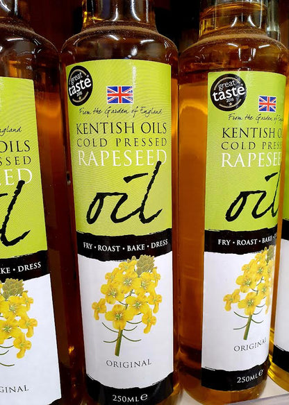 Kentish Extra Virgin Rapeseed Oil 250ml