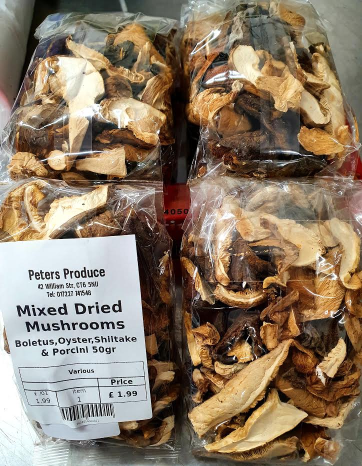 Mixed Dried Mushrooms